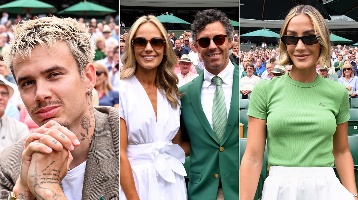 TOP1体育入口 - 24小时直击 | Wimbledon 2026 第3日：、Rory McIlroy与Frankie Bridge 现场观战 - TOP1体育 文章头图
